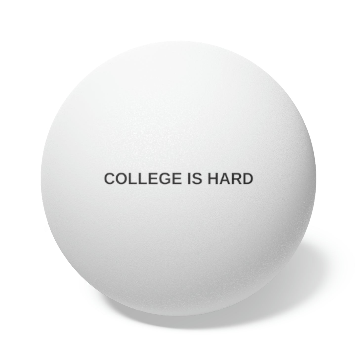 COLLEGE IS HARD beer pong set